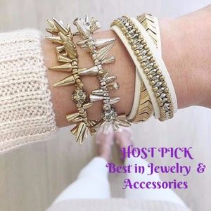 💖HP💖 stella & dot gilded double wrap bracelet